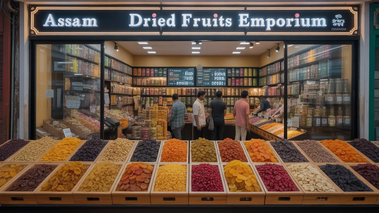 শুকান ফলৰ দোকান ২০২৬ ব্যৱসায় অসমত 